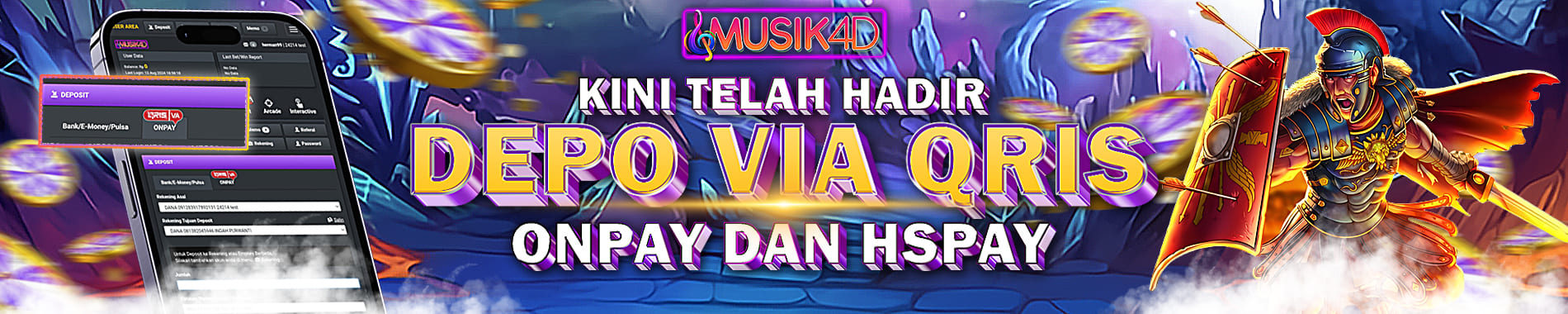 musik4d deposit cepat dengan onpay dan cnpay